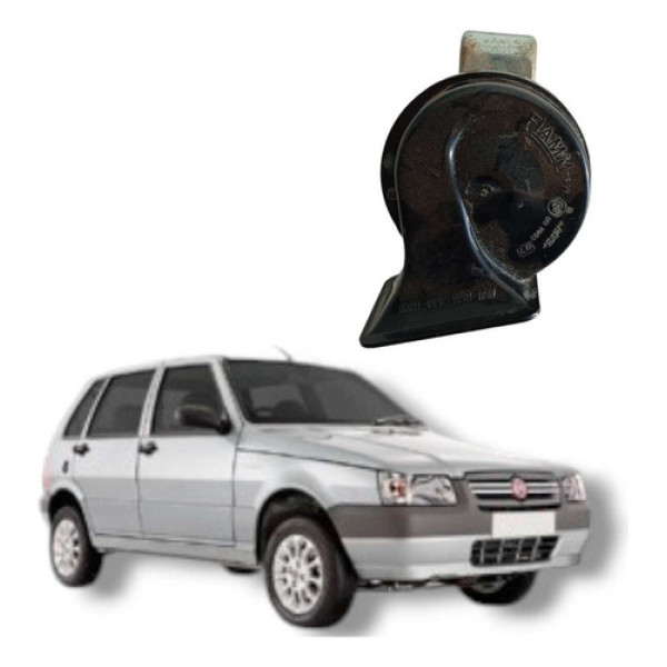 Buzina Caracol Fiat Uno Mille Fire Flex 2008