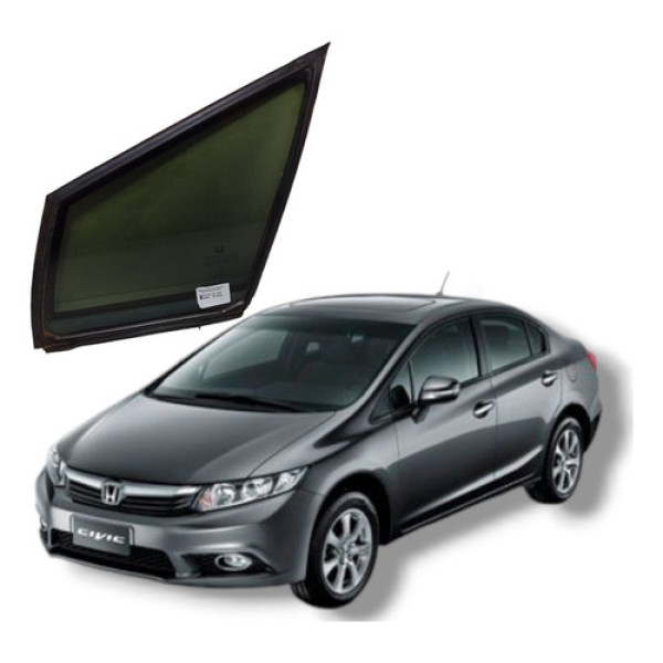 Vidro Fixo Dianteiro Esquerdo Honda Civic Lxs 2012 2016