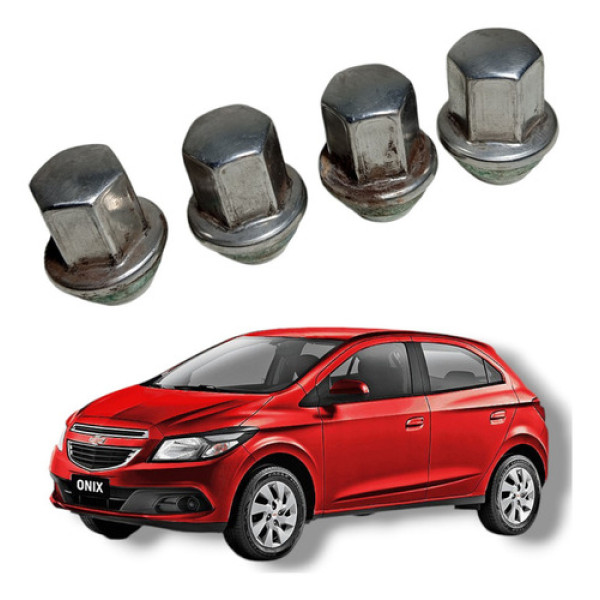 Jogo Porca Roda Chevrolet Onix Prisma 2013 A 2020