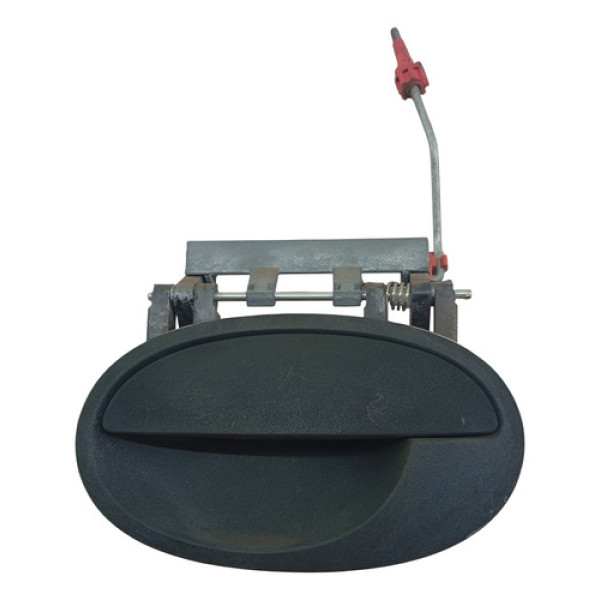 Macaneta Externa Traseiro Esquerdo Gm Meriva Corsa 02 12 Preto Traseira