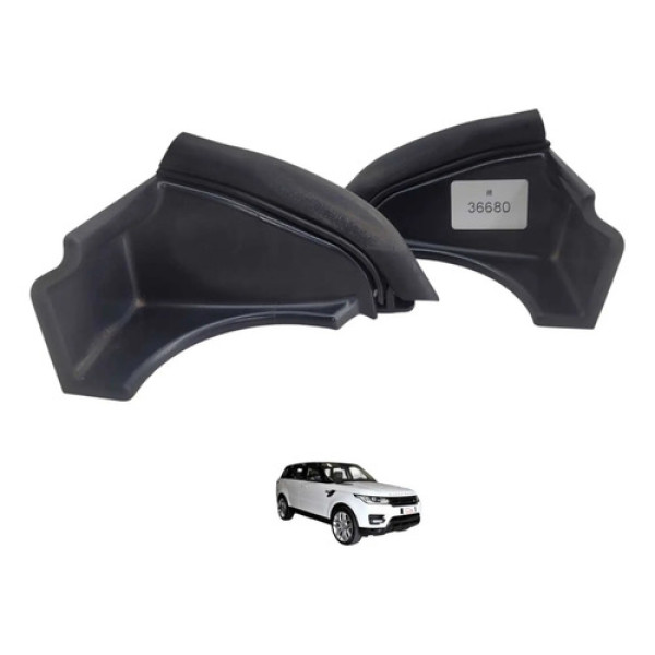 Par Moldura Paralama Range Rover Sport 2014 Dk6256198ab Branco