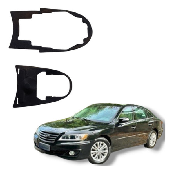 Par Junta Maçaneta Dianteira Esquerda Hyundai Azera 2009 11 Preto Dianteira