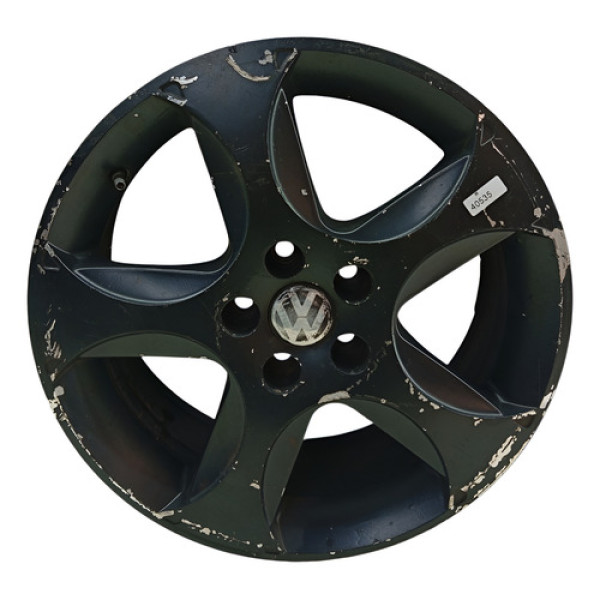 Roda Aro 16 Vw Polo Golf 2008 16x5 5x100 Preto