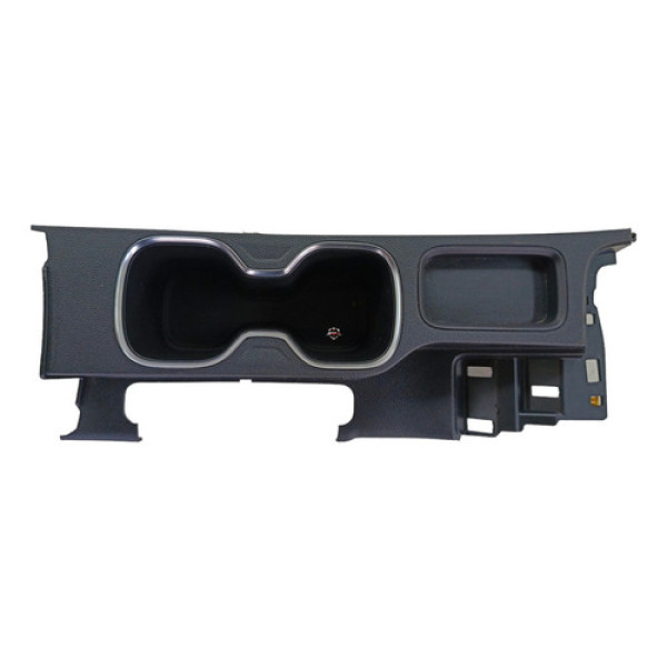 Moldura Console Central Porta Copos Renault Captur 2021 Preto