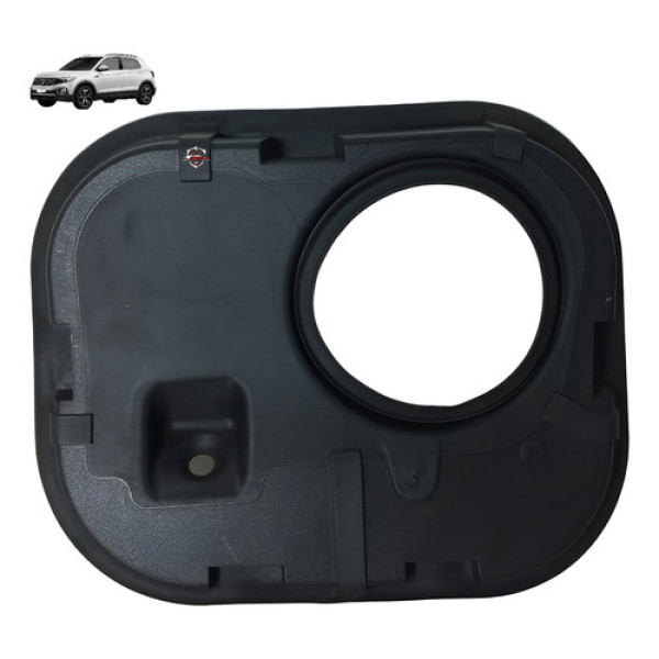 Tampa Acabamento Interno Tanque Combustível Vw T-cross 2023 Preto