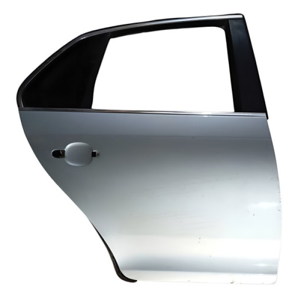 Porta Traseira Lado Direito Vw Jetta 2008 Traseira Direita Prata