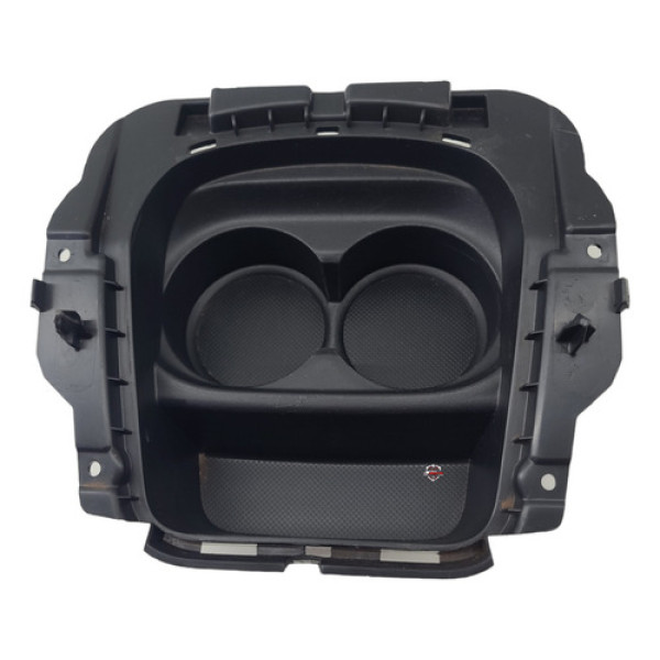 Moldura Porta Copos Peugeot 2008 1.6 2018 Preto