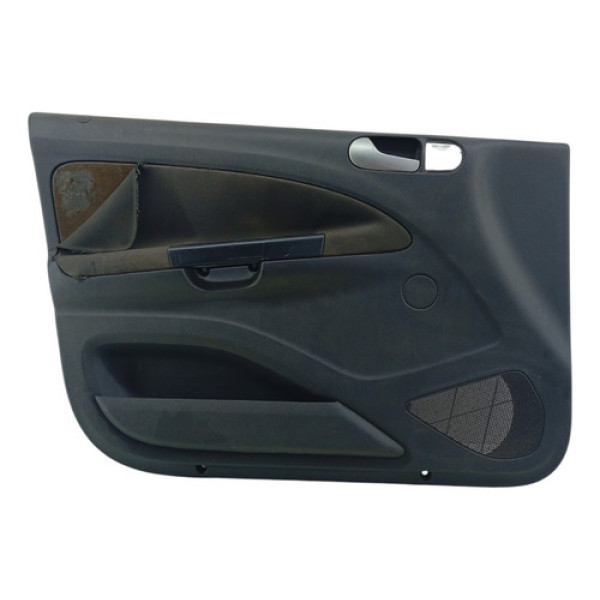 Forro Porta Dianteiro Esquerdo Vw Gol Voyage G5 G6 2014 2017 Preto