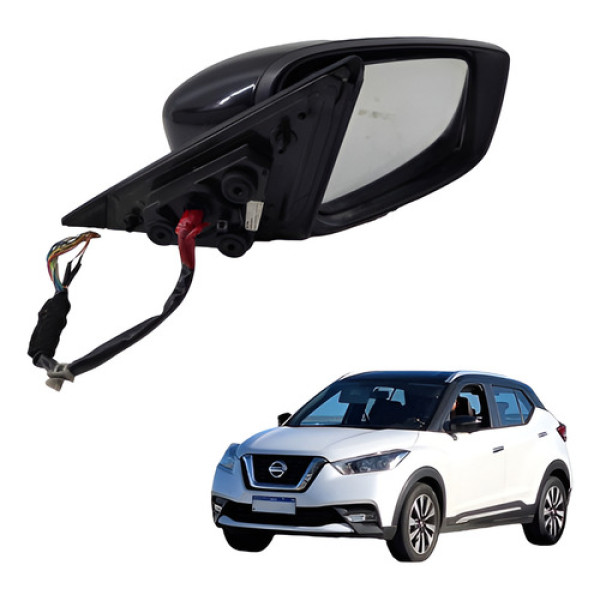 Retrovisor Elétrico Direito Câmera Nissan Kicks 2016 A 2020