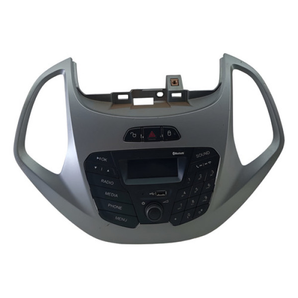 Radio Moldura Ford Ka 15  19 E3b518835  Verde-escuro