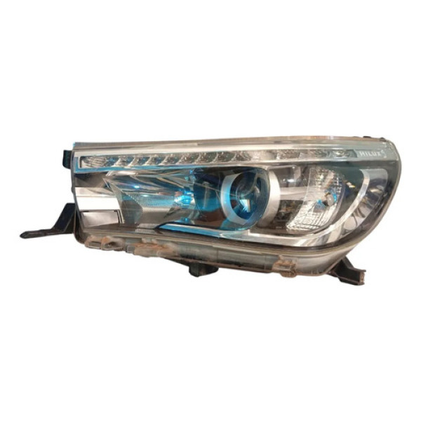 Farol Esquerdo Hilux Pick Up 2016 A 2020 Detalhe Esquerdo/motorista