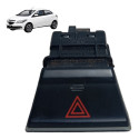 Botão Pisca Alerta Chevrolet Onix 2014 Preto