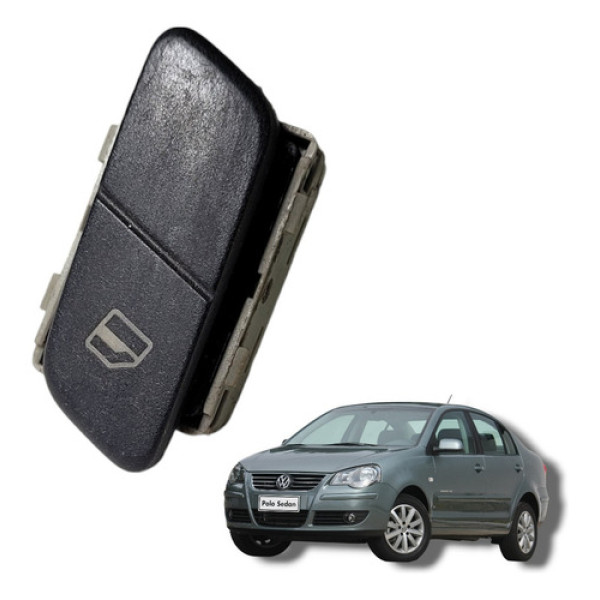 Botao Vidro Elétrico Dianteiro Direito Vw Polo Sedan 2008 13