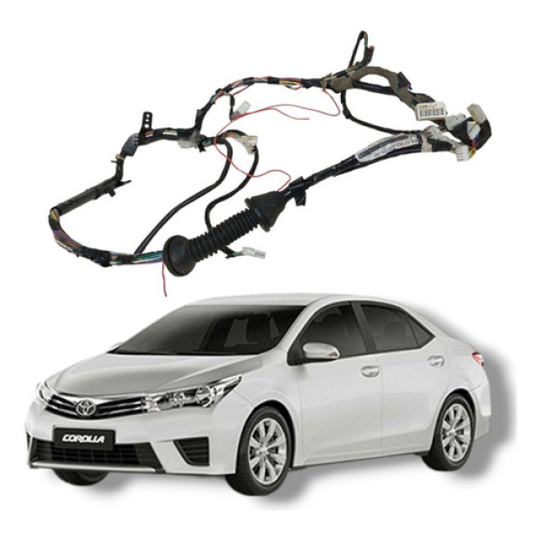 Chicote Porta Dianteira Esquerda Toyota Corolla 2016