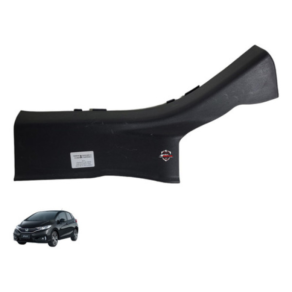 Soleira Traseira Direita Honda Fit 2017 Preto