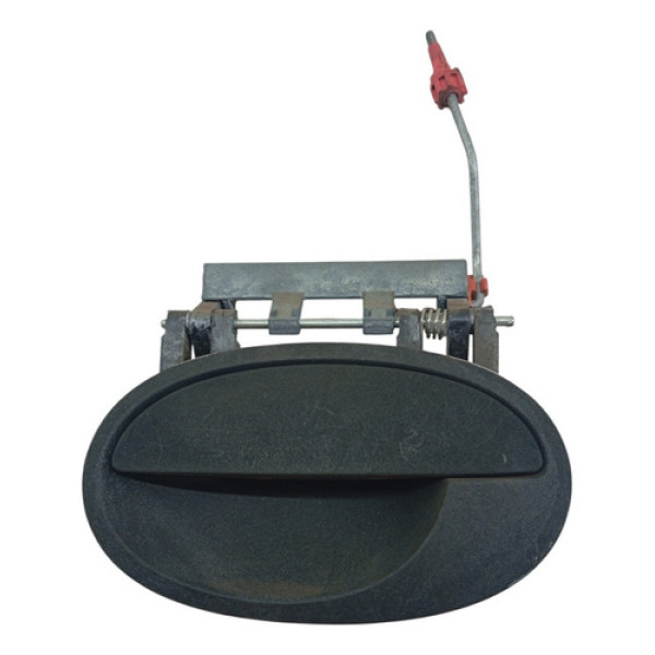 Maçaneta Externa Traseiro Esquerdo Gm Meriva Corsa 2002 2012 Preto Traseira