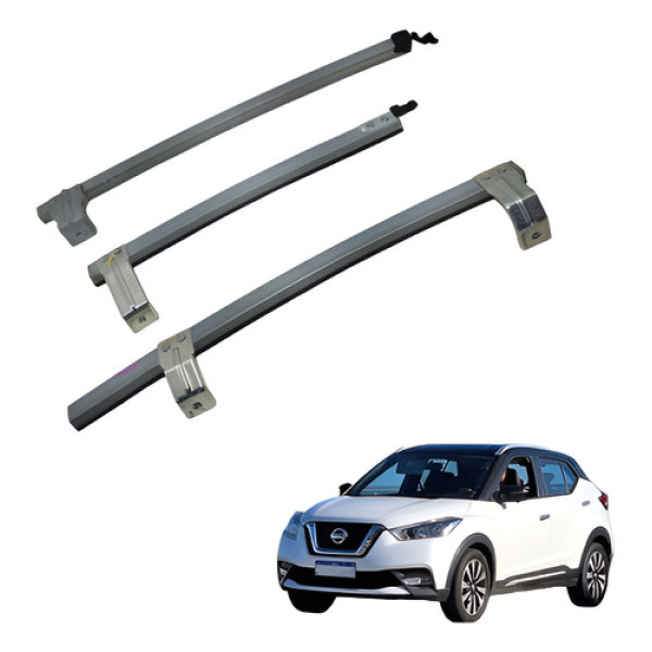 Jogo Guia Vidro Lado Direitto Nissan Kicks 2016  20 Água