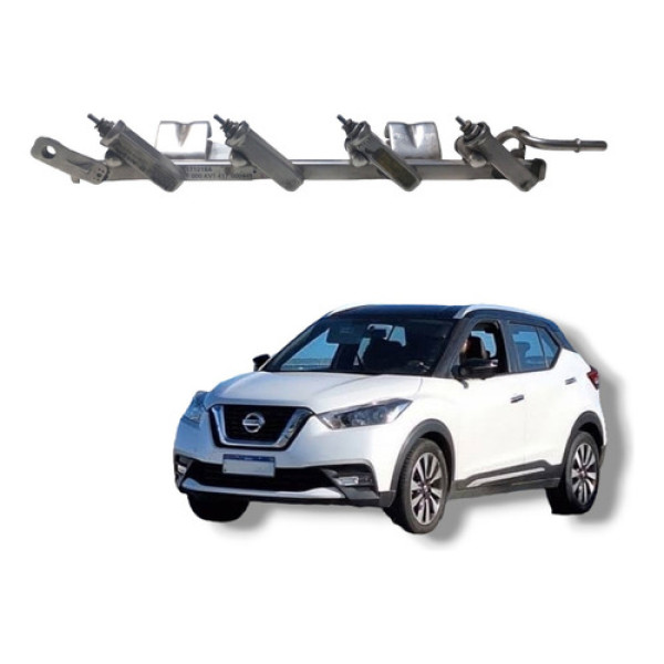 Flauta Bico Injetores Injeção Nissan Kicks Versa 2016 A 2020