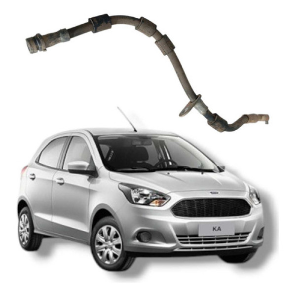 Flexivel Freio Dianteiro Esquerdo Ford Ka 1.0 2017