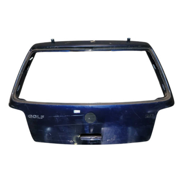 Tampa Traseira Vw Golf 2002 Azul