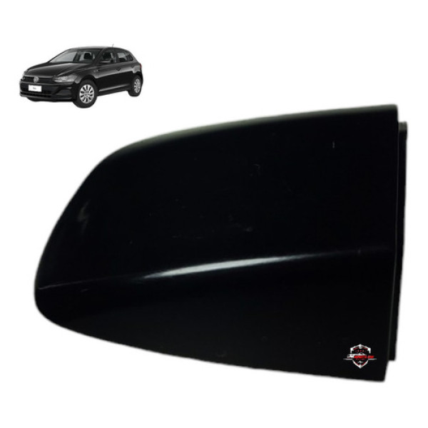 Acabamento Maçaneta Externa Traseira Direita Vw Polo 2019 Preto