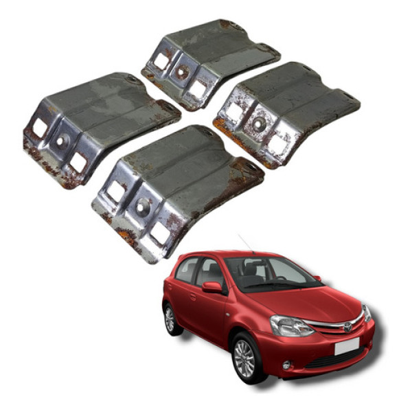 Jogo Suporte Forro Porta Toyota Etios 2012 A 2020