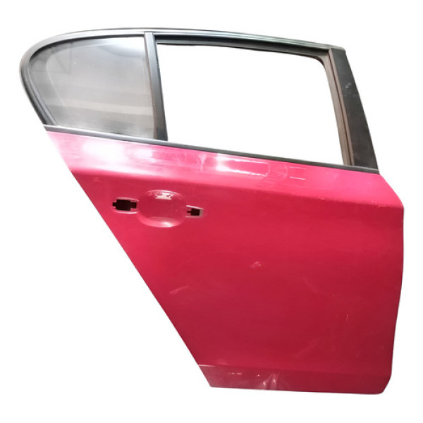 Porta Traseira Lado Esquerdo Bmw 118i 2010 Traseira Esquerda Vermelho