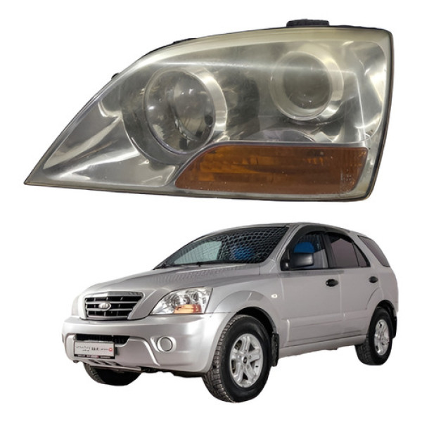 Farol Esquer  Kia Sorento 2006  2013 Esquerdo/motorista