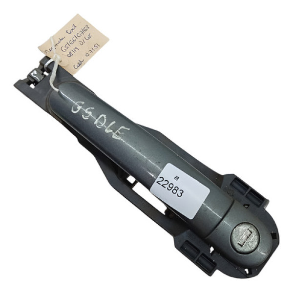 Maçaneta Externa Dianteira Le Vw Gol Fox Saveiro 08 19 Preto Traseira
