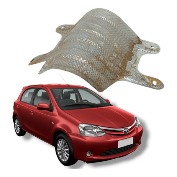 Defletor Escapamento Toyota Etios 2012 A 2020