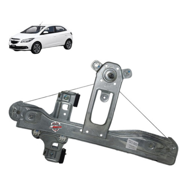 Máquina Vidro Manual Porta Traseira Direita Gm Onix 2014