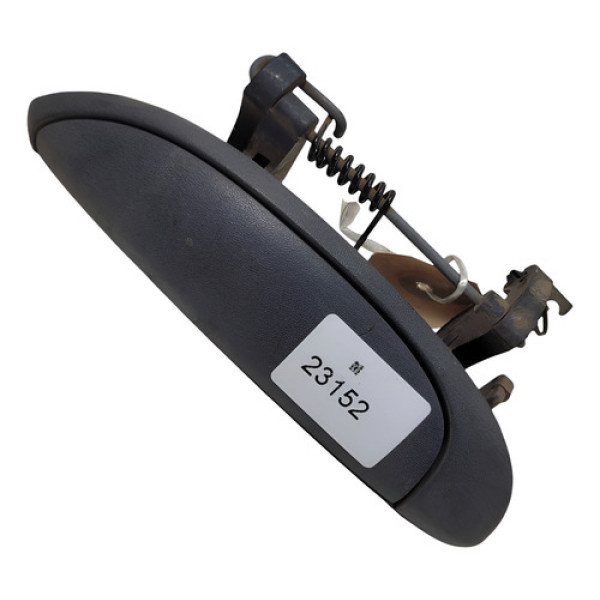 Maçaneta Externa Esquerda Renault Clio 2007 2015 Preto Dianteira