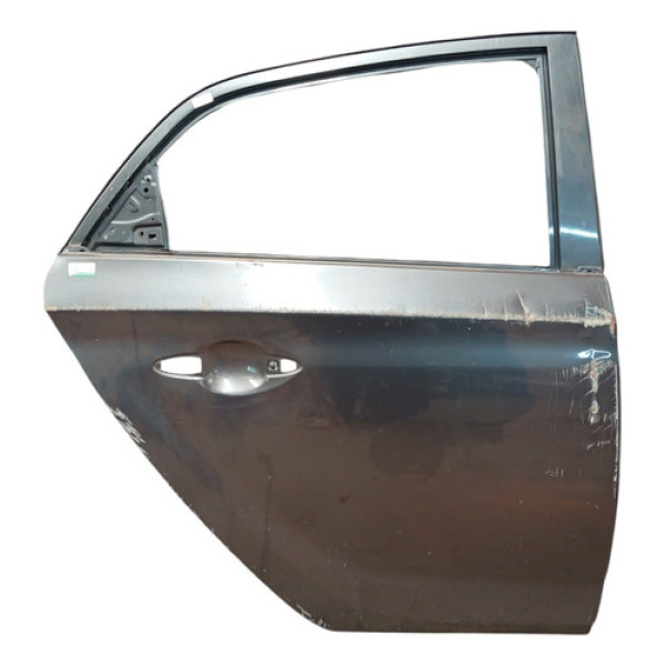 Porta Traseira Direita Hyundai Hb20 2013 2019 Hatch Detalhes Traseira Direita Cinza