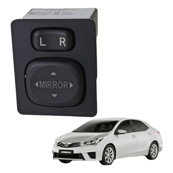 Botão Regulagem Retrovisor Toyota Corolla 2016
