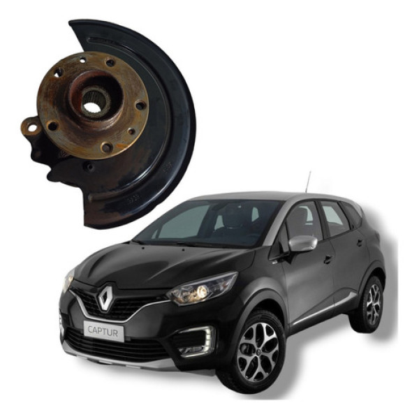 Montante Manga Eixo Dianteiro Esquerdo Captur 2018 A 2021