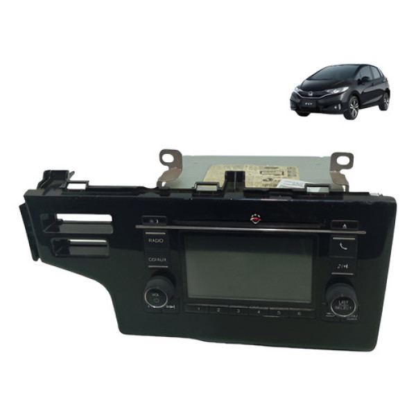 Rádio Multimídia Honda Fit 1.5 2017 Preto