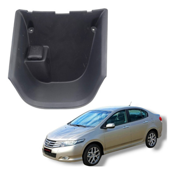 Porta Objetos 12v Honda City 2009 A 2013 Preto