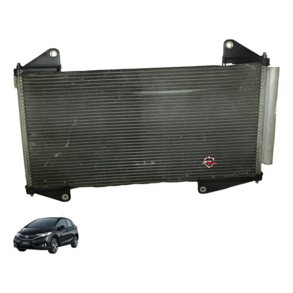 Condensador Ar Condicionado Honda Fit 1.5 2017