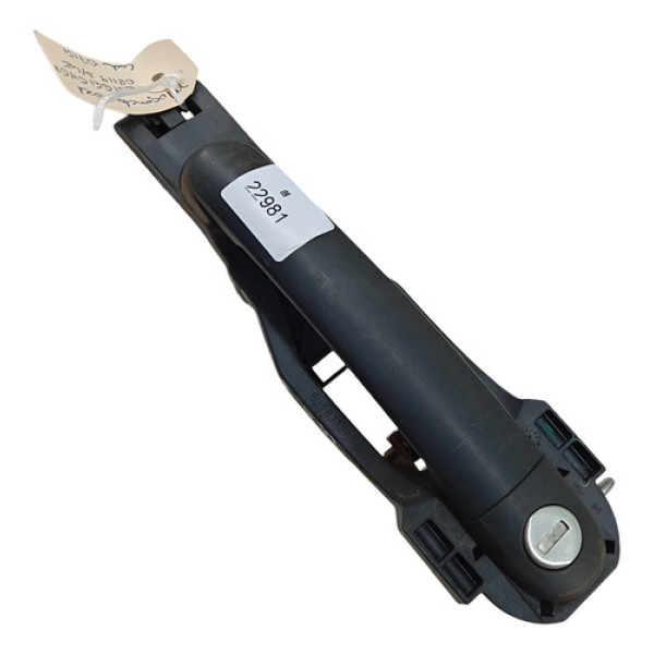 Maçaneta Externa Dianteira Le Vw Gol Fox Saveiro 08 17 Preto Traseira