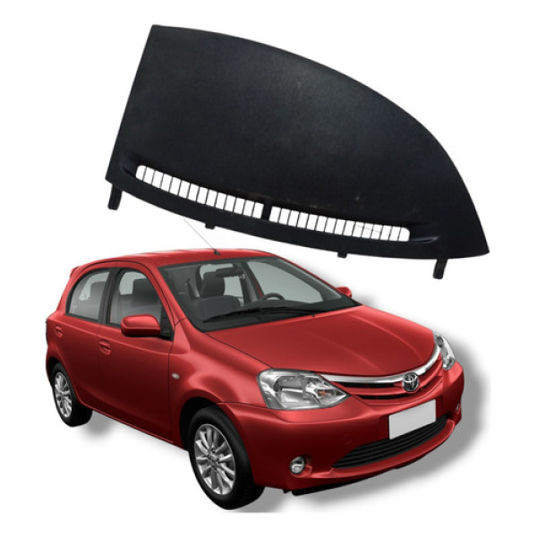 Acabamento Painel Instrumentos Toyota Etios 2012 A 2020 Preto