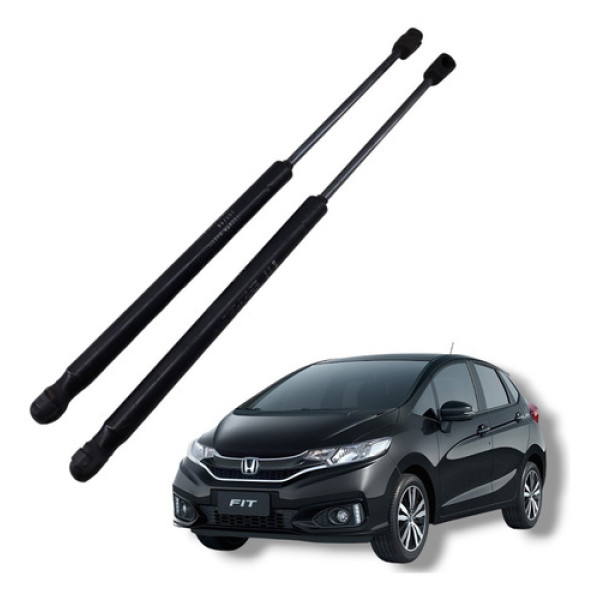 Par Amortecedor Tampa Traseira Honda Fit 2017