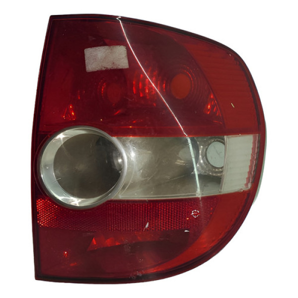 Lanterna Traseira Direita Volkswagen Fox 1.0 2006 A 2011 Direito/passageiro Vermelho
