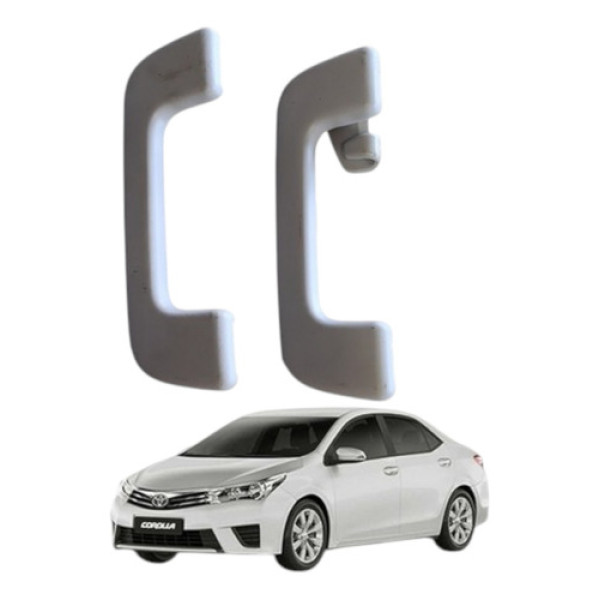 Par Alça Puxador Puta Que Pariu Toyota Corolla 2016 Orig