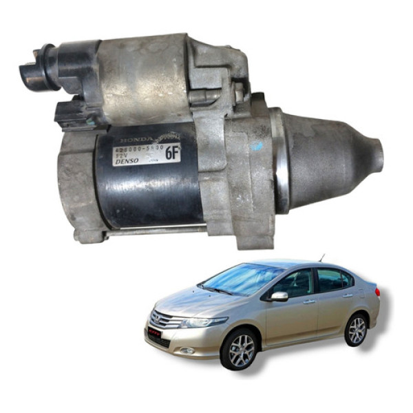 Motor Partida Honda City Fit 2009 A 2015 Automático 1.5