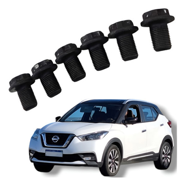Jogo Parafusos Cremalheira Nissan Kicks 2018 Preto
