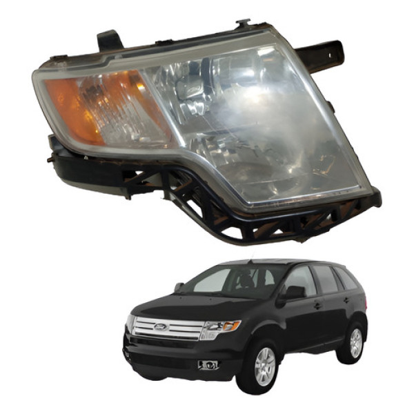 Farol Direito Ford Edge 2008  2010 Direito/passageiro