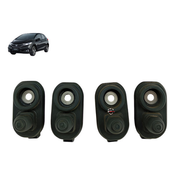 Jogo Interruptor Trava Porta Honda Fit 2017
