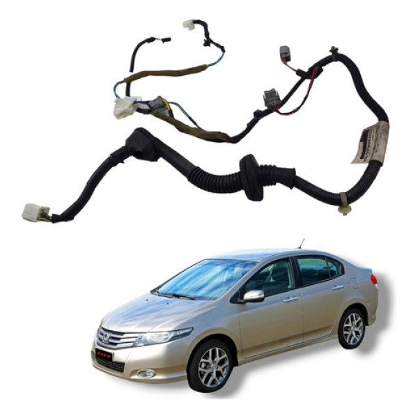 Chicote Elétrico Porta Dianteira Direita Honda City 2009 13
