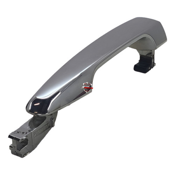 Maçaneta Externa Mitsubishi L200 Tritonn 2013 Cromada Cinza Traseira