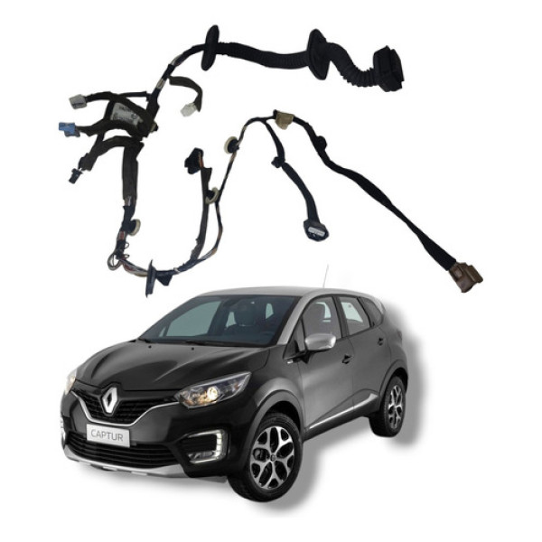 Chicote Porta Dianteira Esquerda Renault Captur 2018 A 2021